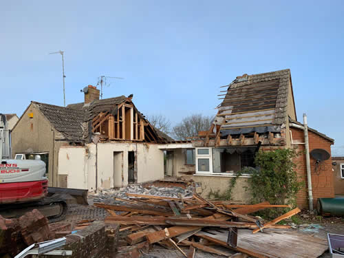 Bens Demolition Division job Townsend Lane, Almondsbury, Bristol for CHAPPELL & DIX LIMITED photo number 8