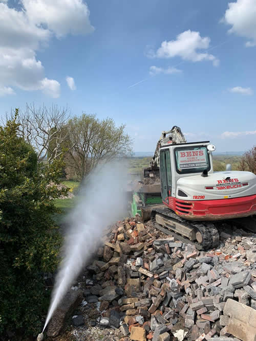 Bens Demolition Division job Townsend Lane, Almondsbury, Bristol for CHAPPELL & DIX LIMITED photo number 15