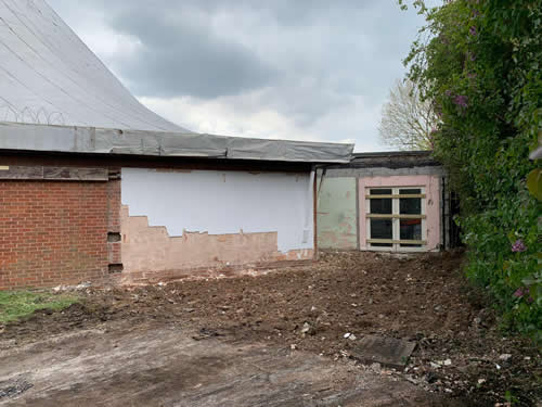 Bens Demolition Division job St Bernadettes Church, Whitchurch, Bristol for Corbel Construction photo number 3