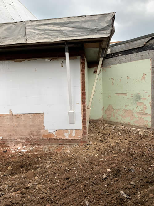 Bens Demolition Division job St Bernadettes Church, Whitchurch, Bristol for Corbel Construction photo number 5