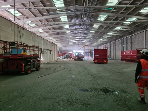 Bens Demolition Division job Lodge Trading Estate Fishponds, Bristol for Mitchell and Co. photo number 10