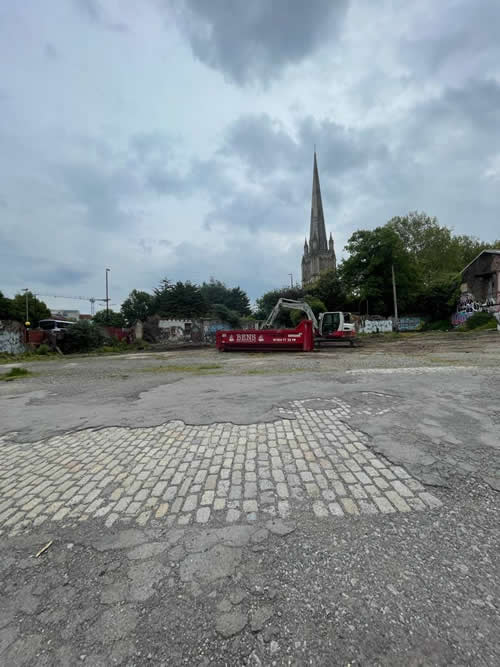 Bens Demolition Division job Clearing the flying tipping at Redcliffe Wharf for Bristol City Council photo number 8