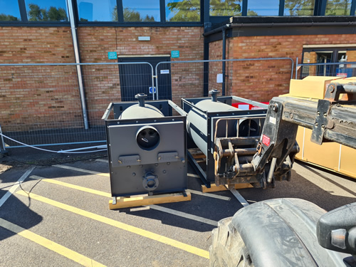Bens Demolition Division job Remove Old Boilers at a school and put new boilers in place for Grey Man Engineering Ltd photo number 6