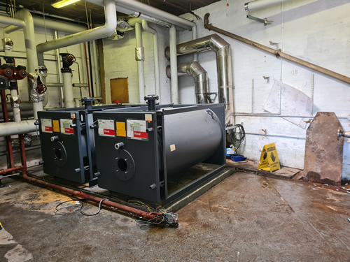 Bens Demolition Division job Remove Old Boilers at a school and put new boilers in place for Grey Man Engineering Ltd photo number 7