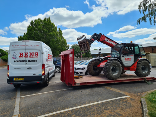 Bens Demolition Division job Remove Old Boilers at a school and put new boilers in place for Grey Man Engineering Ltd photo number 8