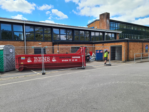 Bens Demolition Division job Remove Old Boilers at a school and put new boilers in place for Grey Man Engineering Ltd photo number 10