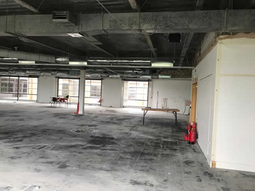Bens Demolition Division job Soft strip of offices, Hills House, Swindon for Court Construction photo number 13