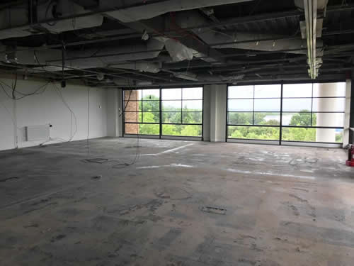 Bens Demolition Division job Soft strip of offices, Hills House, Swindon for Court Construction photo number 15