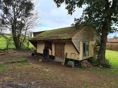 Bens Demolition Division photo House in Dunchideock village near Exeter for Paul Silk