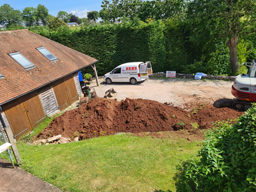 Bens Demolition Division job House in Dunchideock village near Exeter for Paul Silk photo number 6