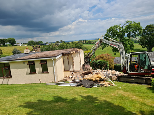 Bens Demolition Division job House in Dunchideock village near Exeter for Paul Silk photo number 10