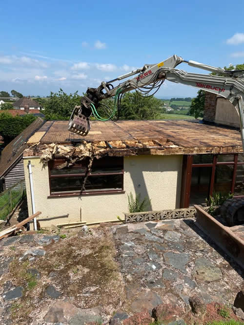 Bens Demolition Division job House in Dunchideock village near Exeter for Paul Silk photo number 13