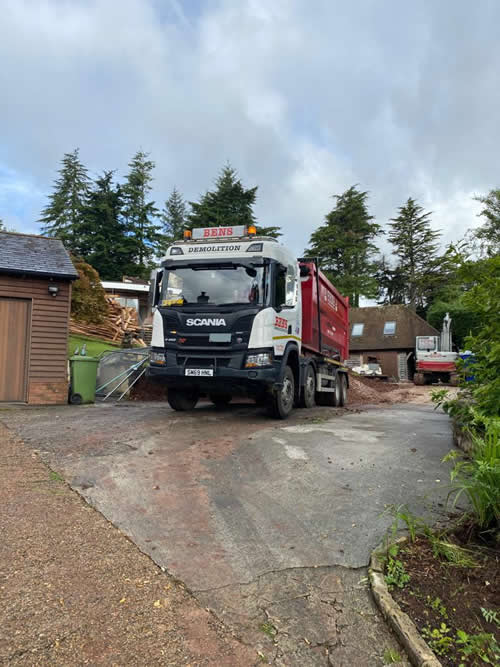 Bens Demolition Division job House in Dunchideock village near Exeter for Paul Silk photo number 20