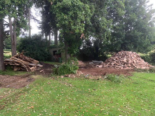 Bens Demolition Division job House in Dunchideock village near Exeter for Paul Silk photo number 21