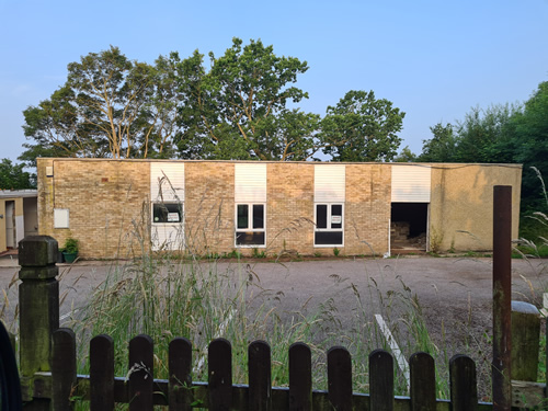 Bens Demolition Division photo Scout Hut demolition in Coalpit Heath