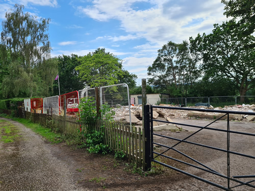 Bens Demolition Division job Scout Hut demolition in Coalpit Heath photo number 4