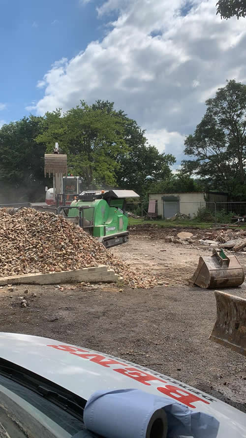 Bens Demolition Division job Scout Hut demolition in Coalpit Heath photo number 10