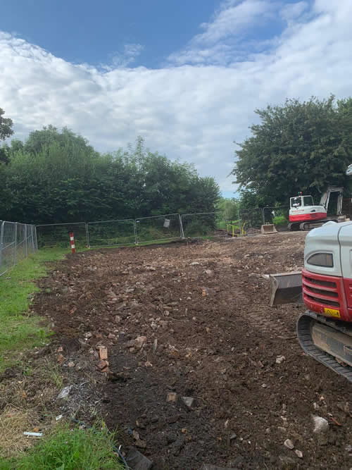 Bens Demolition Division job Scout Hut demolition in Coalpit Heath photo number 12