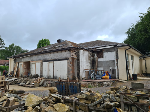 Bens Demolition Division job Chewton Place, Keynsham near Bristol photo number 5