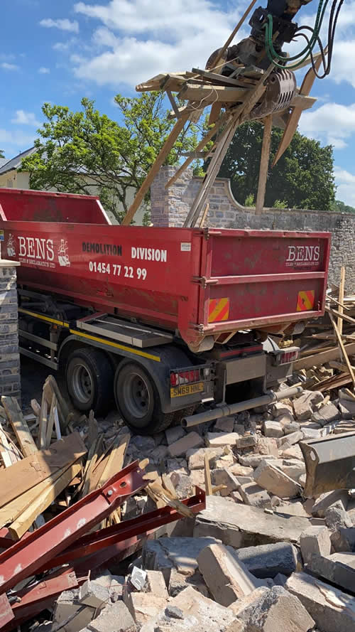 Bens Demolition Division job Chewton Place, Keynsham near Bristol photo number 9