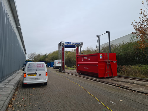 Bens Demolition Division job Remove mezzanine floor and clearing warehouse, Avonmouth, for Court Construction, Avonmouth Bristol photo number 7