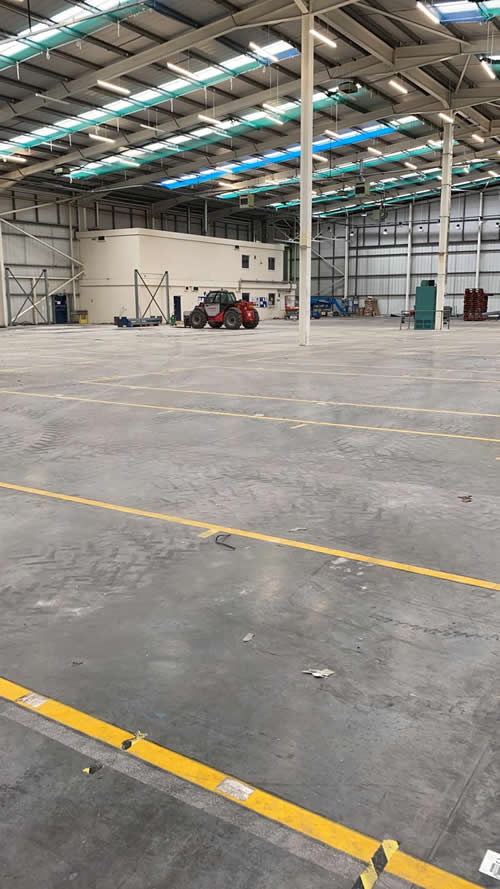 Bens Demolition Division job Remove mezzanine floor and clearing warehouse, Avonmouth, for Court Construction, Avonmouth Bristol photo number 13