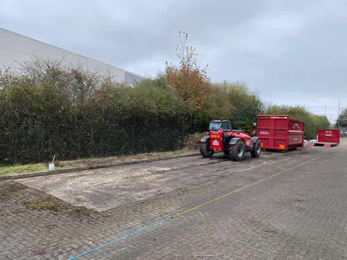 Bens Demolition Division job Remove mezzanine floor and clearing warehouse, Avonmouth, for Court Construction, Avonmouth Bristol photo number 14