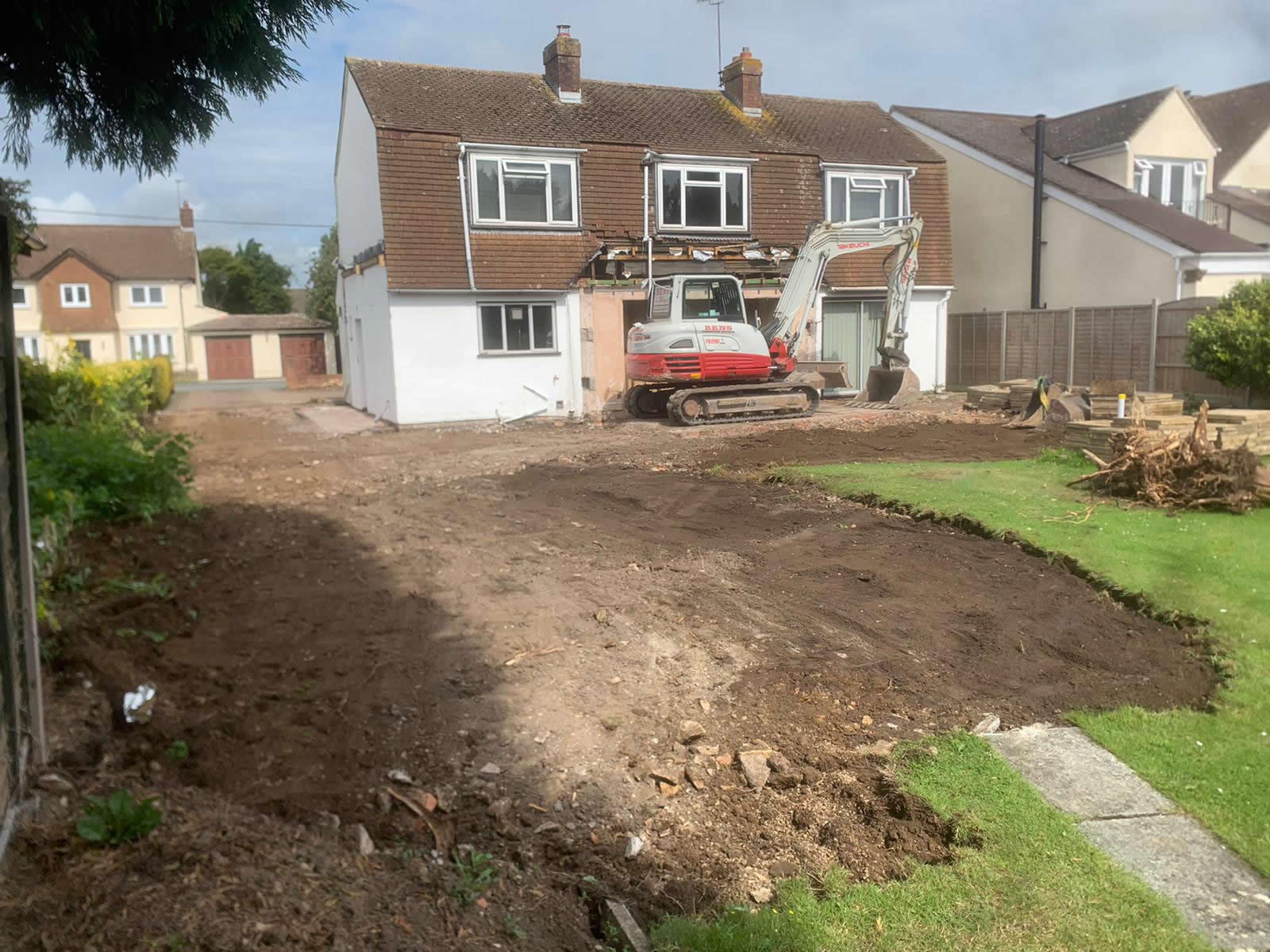 Bens Demolition Division job Demolition of Garage at side of house photo number 11