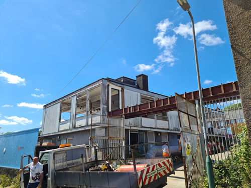 Bens Demolition Division job Demolition in South Wales photo number 2