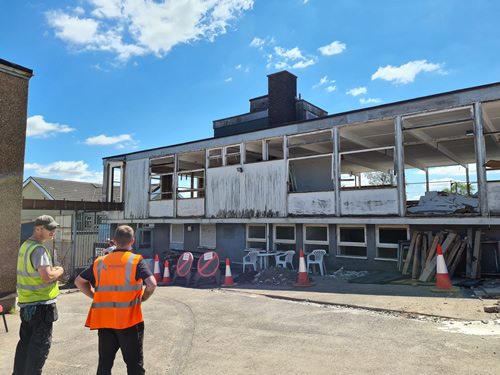 Bens Demolition Division job Demolition in South Wales photo number 3