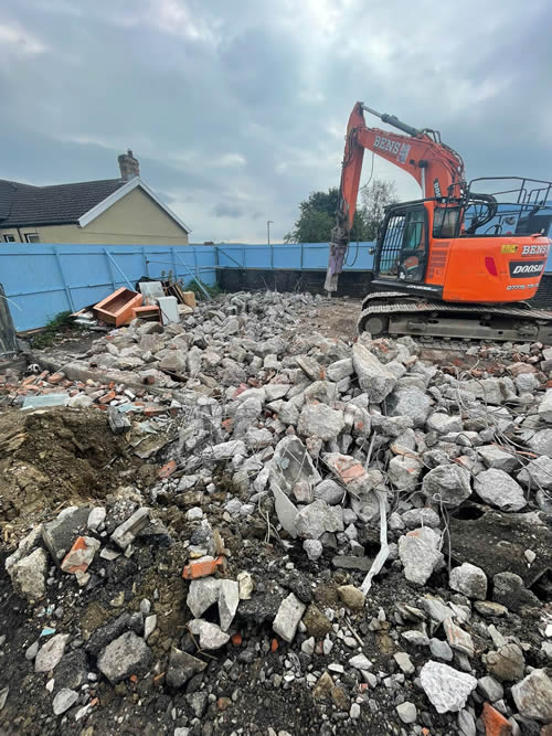 Bens Demolition Division job Demolition in South Wales photo number 14