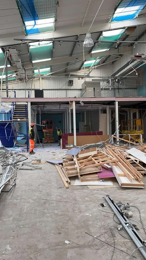 Bens Demolition Division job Mothercare, Yeovil for Court Construction photo number 5