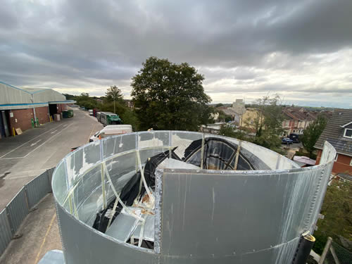 Bens Demolition Division job Lodge Trading Estate, Fishponds, Bristol photo number 12