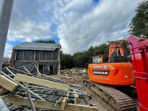 Bens Demolition Division job RAF Lyneham for PCDL photo number 4