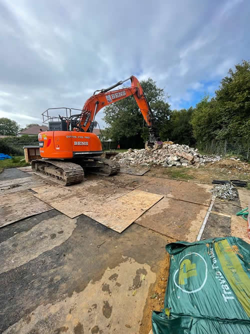 Bens Demolition Division job RAF Lyneham for PCDL photo number 12