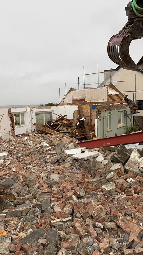 Bens Demolition Division job House demolition in Ogmore-by-Sea, Bridgend photo number 12