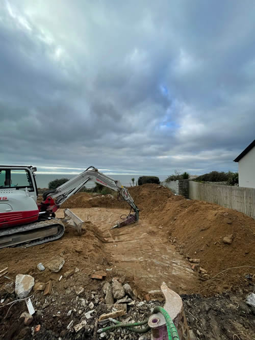 Bens Demolition Division job House demolition in Ogmore-by-Sea, Bridgend photo number 23