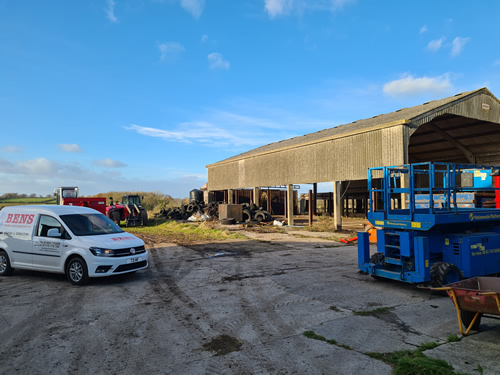 Bens Demolition Division job Earthcote for Newmark Construction photo number 4