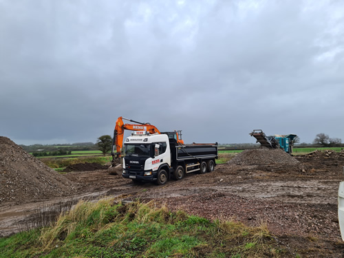 Bens Demolition Division job Earthcote for Newmark Construction photo number 8