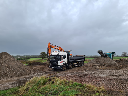 Bens Demolition Division job Earthcote for Newmark Construction photo number 9