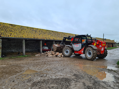 Bens Demolition Division job Earthcote for Newmark Construction photo number 10