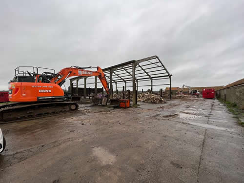Bens Demolition Division job Earthcote for Newmark Construction photo number 25