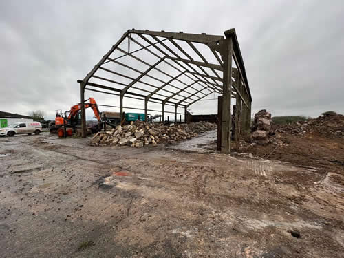 Bens Demolition Division job Earthcote for Newmark Construction photo number 27