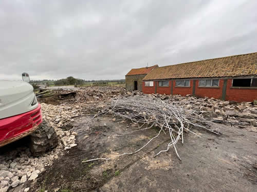 Bens Demolition Division job Earthcote for Newmark Construction photo number 28