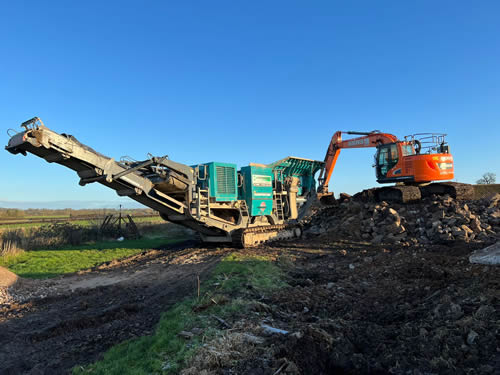 Bens Demolition Division job Earthcote for Newmark Construction photo number 33