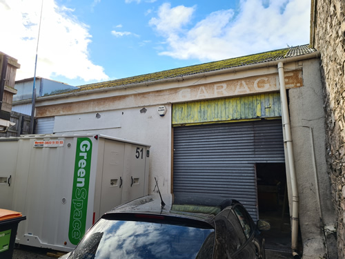 Bens Demolition Division job Old garage in Portishead for Spiller Builders photo number 5