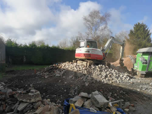 Bens Demolition Division job Bungalow, Station Road, Yate photo number 6