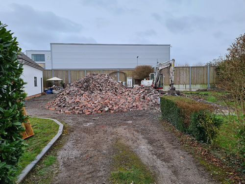 Bens Demolition Division job Bungalow, Station Road, Yate photo number 7