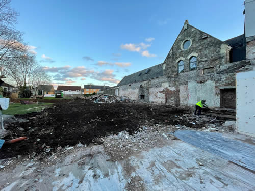Bens Demolition Division job Rear of castle pub Chestow photo number 6