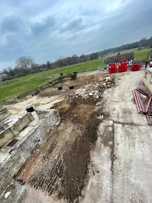 Bens Demolition Division job The Old Kennels, Malmesbury for Chappell and Dix photo number 17